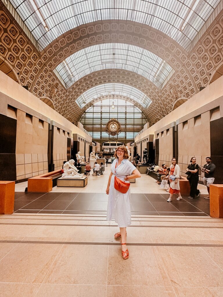 the main gallery at the Musee d'Orsay in Paris