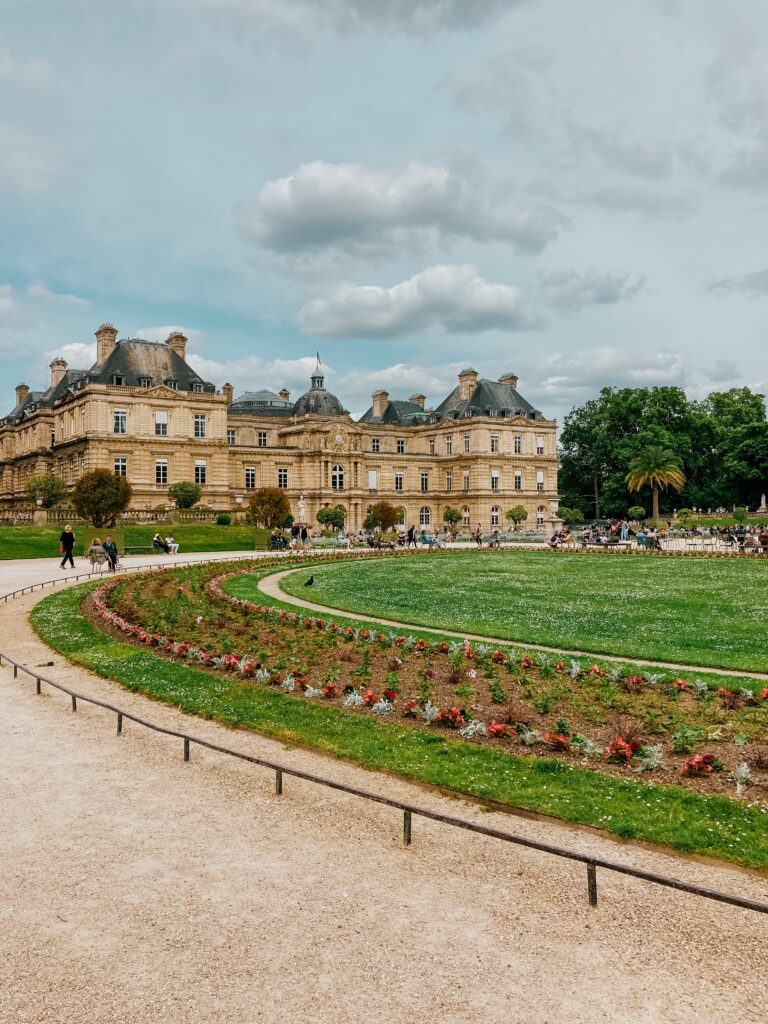 the Palace du Luxembourg in Paris, France