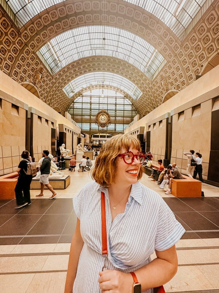 the Musee d'Orsay in Paris, France.