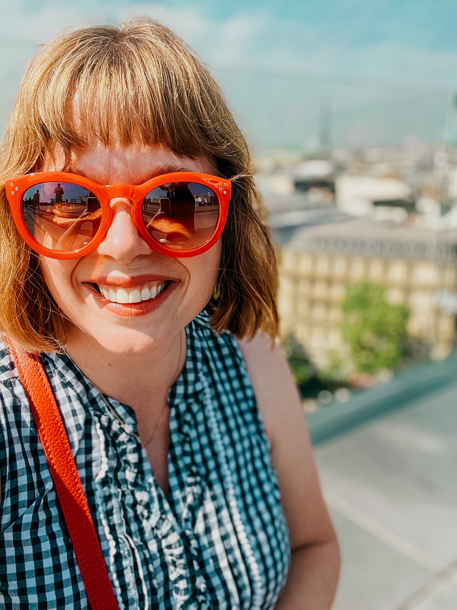 observation deck at Galleries Lafayette in Paris, France