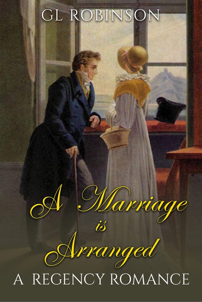 Cover art of A Marriage is Arranged by GL Robinson 